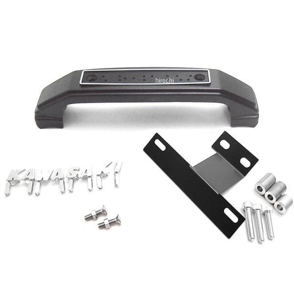 フォークカバーエンブレム 大文字 ステー付 Z900RS CAFÉ用 黒