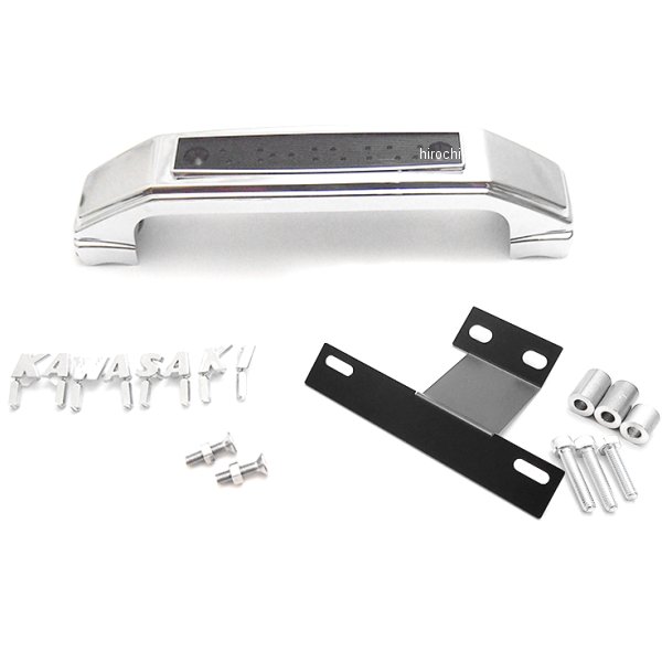 フォークカバーエンブレム 大文字 ステー付 Z900RS CAFÉ用 メッキ