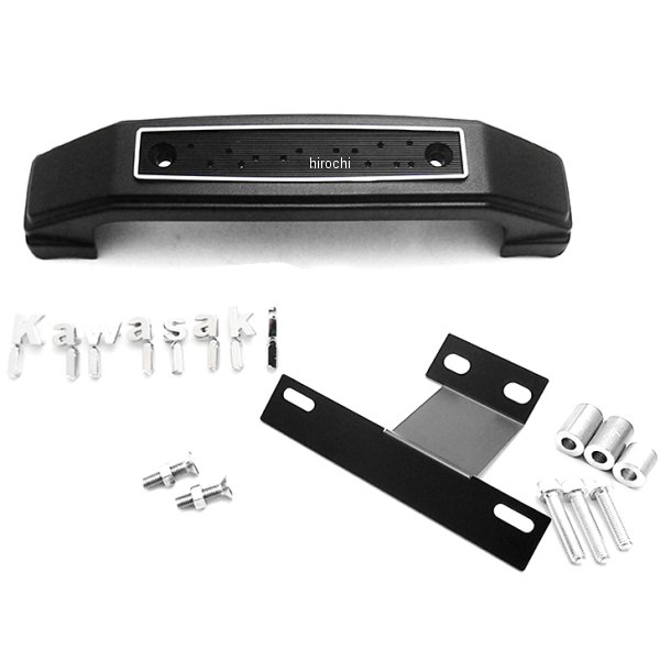 フォークカバーエンブレム 小文字 ステー付 Z900RS CAFÉ用 黒