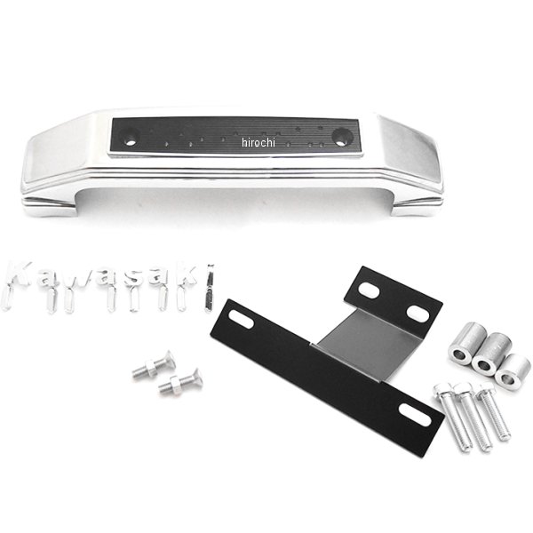 フォークカバーエンブレム 小文字 ステー付 Z900RS CAFÉ用 メッキ