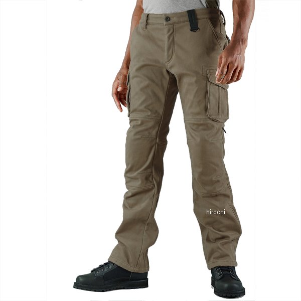 PK-919  KOMINE ウインドプルーフウォームカーゴパンツ ベージュ XL/34サイズ