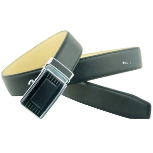 AK-343 KOMINE オートマチック インストラクタープレミアムレザーベルト 黒 115cm