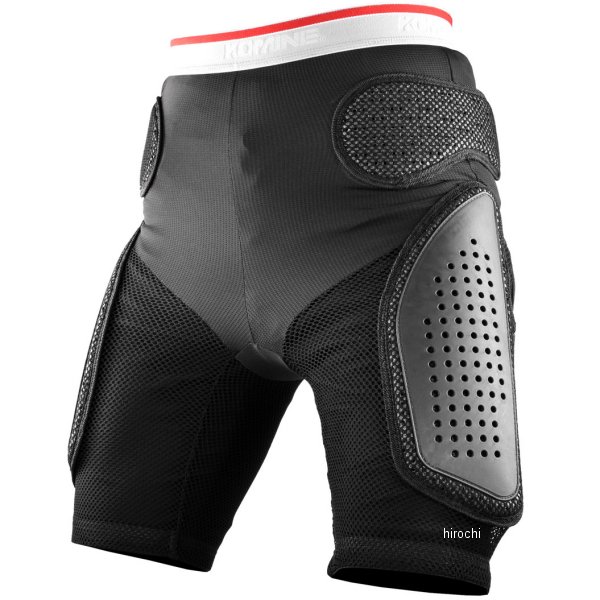 SK-611 KOMINE プロテクトメッシュアンダーパンツショート 黒 3XLサイズ