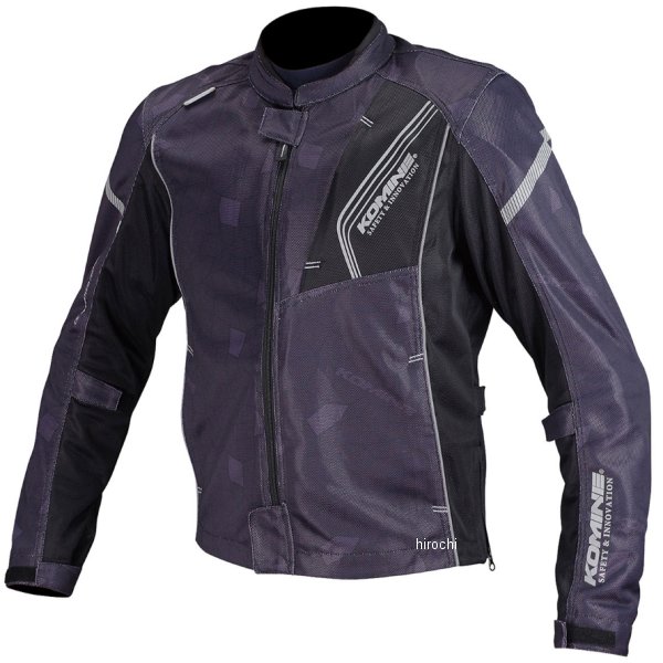 JK-128  KOMINE 春夏モデル プロテクトフルメッシュジャケット 黒 XLサイズ