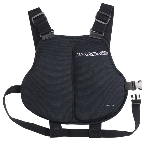 SK-816 KOMINE フレックスチェストプロテクター 黒 フリーサイズ
