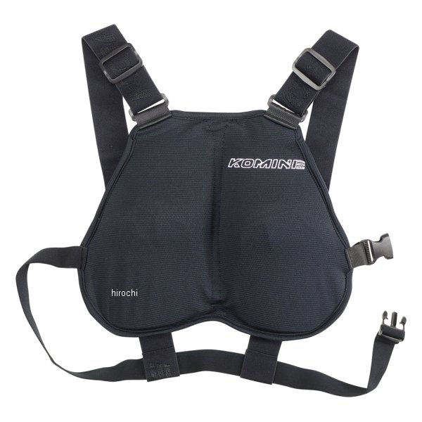 SK-817 KOMINE フレックスレディースチェストプロテクター 黒 フリーサイズ