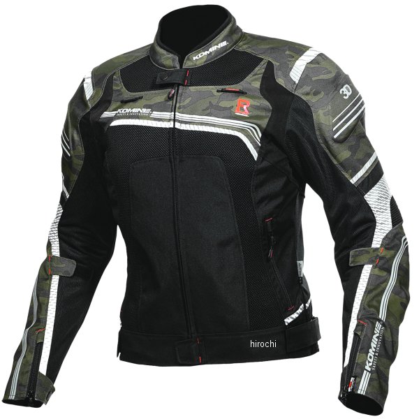 春夏モデル Rスペックメッシュジャケット カモ/黒 3XLサイズ