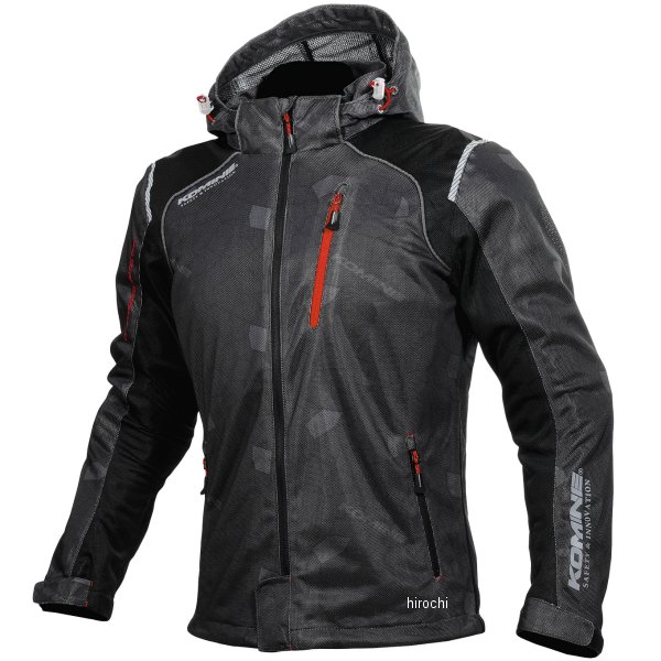 春夏モデル プロテクトフルメッシュパーカー 黒 レディース WMサイズ