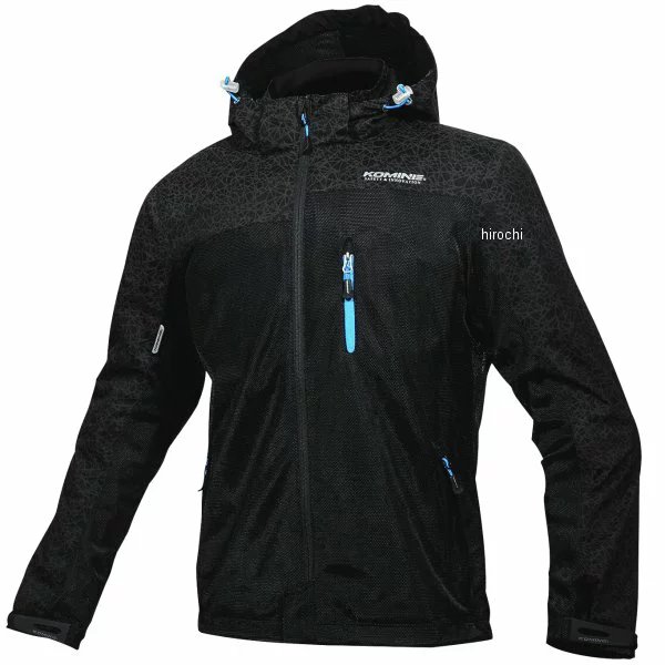 春夏モデル プロテクトメッシュパーカ テン HRブラック 3XLサイズ