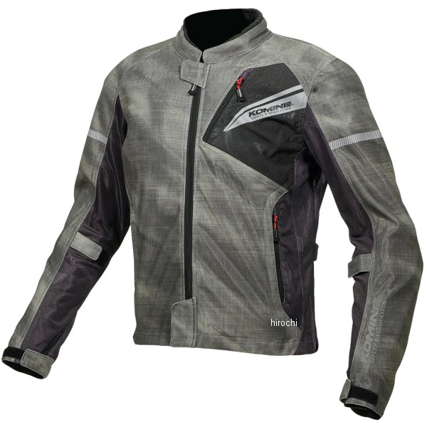 JK-140  KOMINE 春夏モデル プロテクト フルメッシュジャケット スモーク/黒 5XLBサイズ