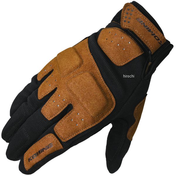 春夏モデル アーバン メッシュグローブ 茶/黒 Sサイズ