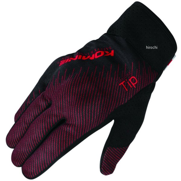 春夏モデル プロテクト ライディング メッシュグローブ 赤/黒 3XLサイズ