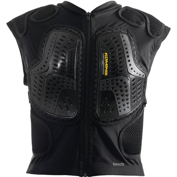 SK-820 KOMINE CEレベル2 ボディプロテクションインナーベスト 黒 XLサイズ