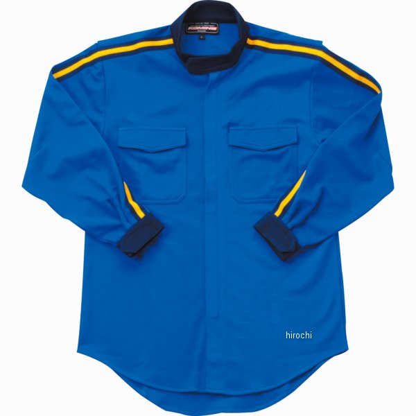 IK-928 KOMINE インストラクタージャケット ハイネック 青 Sサイズ