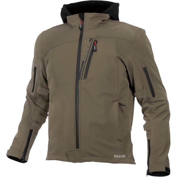 秋冬モデル プロテクトソフトシェルウインターパーカ ディープオリーブ Lサイズ