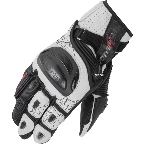 春夏モデル チタニウムスポーツグローブ 白/黒 Mサイズ