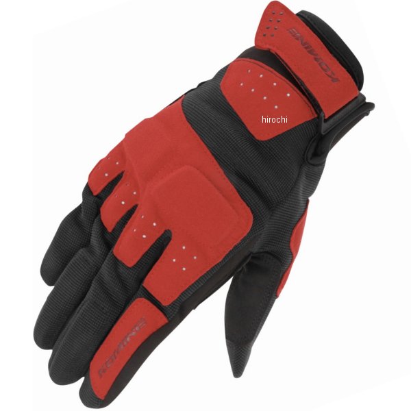 春夏モデル アーバンメッシュグローブ 赤/黒 XLサイズ