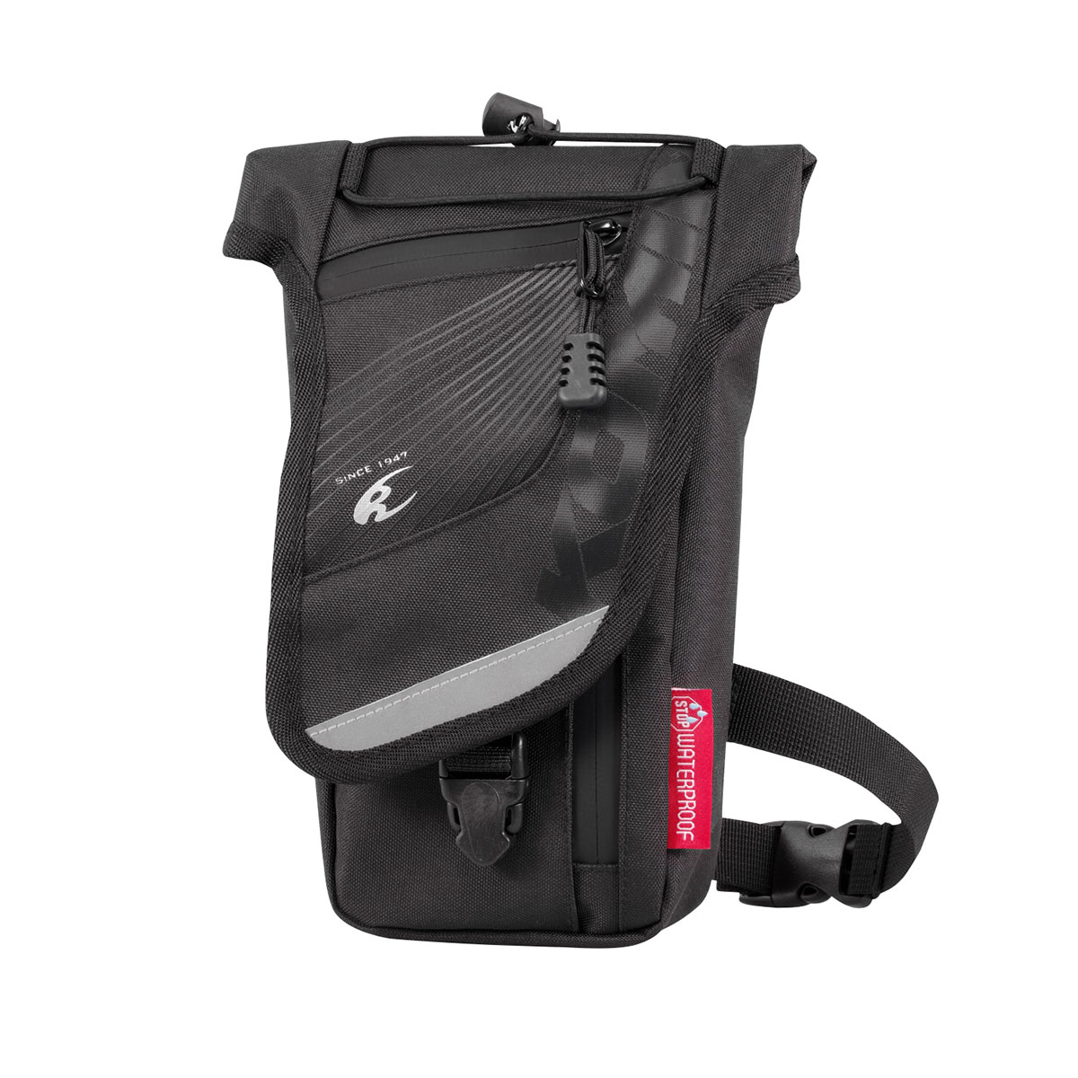 SA-245 ウォータープルーフベルトポーチ 黒 2L