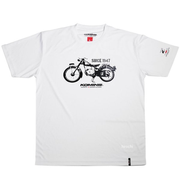 JK-400 KOMINE Tシャツ ホワイトMC Lサイズ