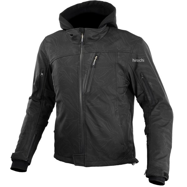 秋冬モデル プロテクトソフトシェルウインターパーカー レディース ブラックマーブル WMサイズ