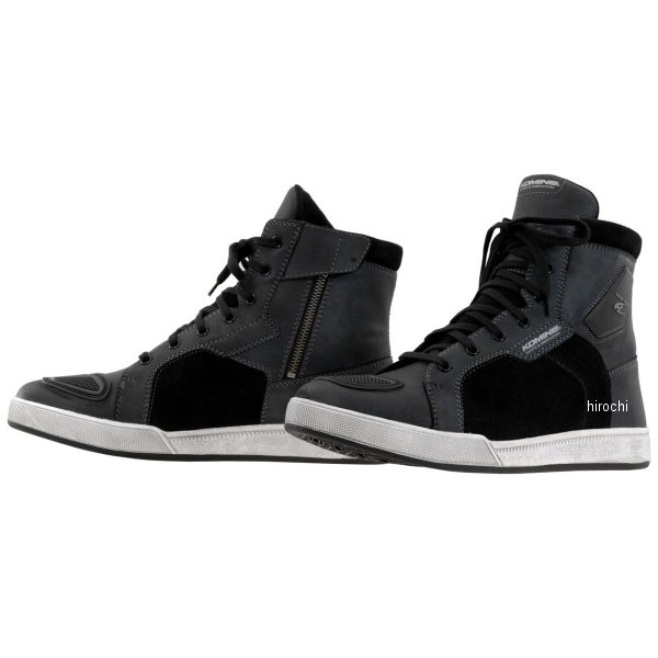 BK-091  WP マイクロファイバー ライディングスニーカー 黒 26.5サイズ