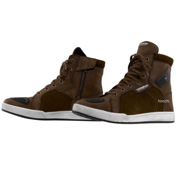 BK-091  WP マイクロファイバー ライディングスニーカー 茶 28.5サイズ