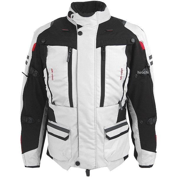 JK-574  KOMINE フルイヤーツーリングジャケット ラーマ II アイボリー/黒 4XLサイズ