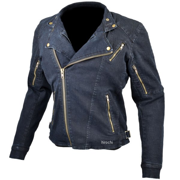 春夏モデル プロテクトデニムダブルジャケット ディープインディゴ Mサイズ