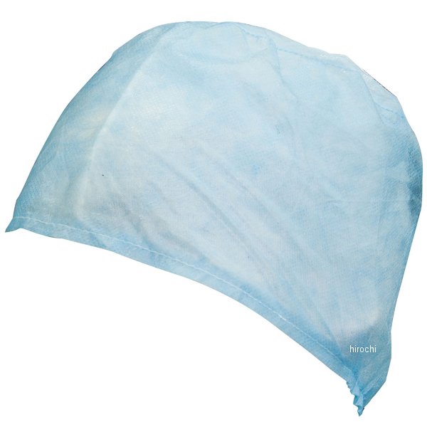 ペーパーインナーキャップライト 100枚入り ライトブルー フリーサイズ