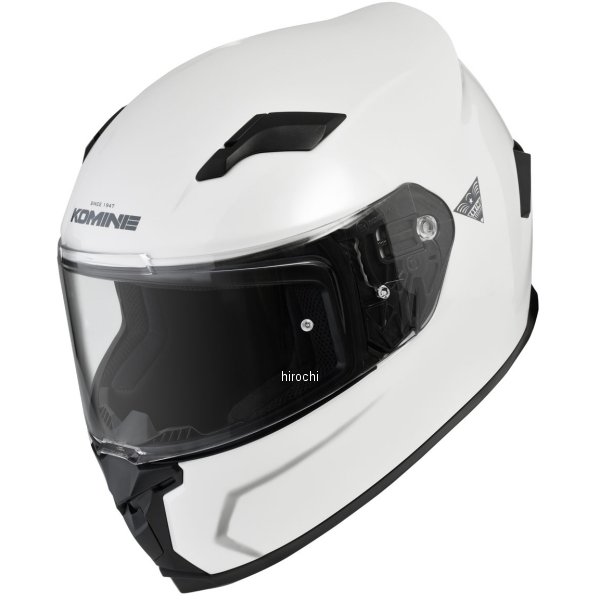KOMINE FL フルフェイスヘルメット パールホワイト Lサイズ