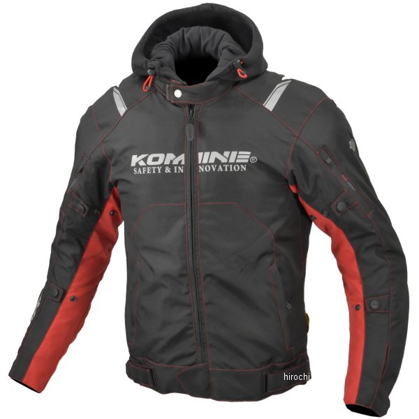 秋冬モデル プロテクトウインタージャケット 黒/赤  XLサイズ