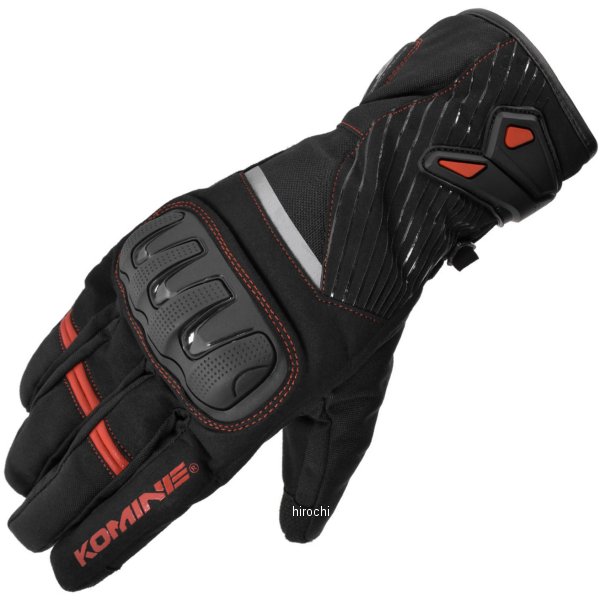 秋冬モデル プロテクト ウインターグローブ 黒/赤 XLサイズ