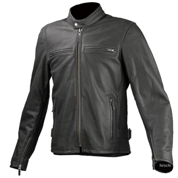 KOMINE 秋冬モデル シングルライダースレザージャケット 黒 Sサイズ