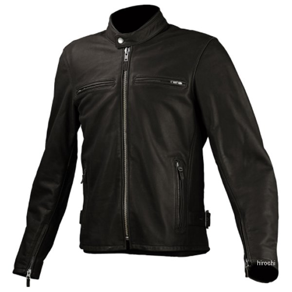 KOMINE 秋冬モデル シングルライダース レザージャケット ダークブラウン Mサイズ