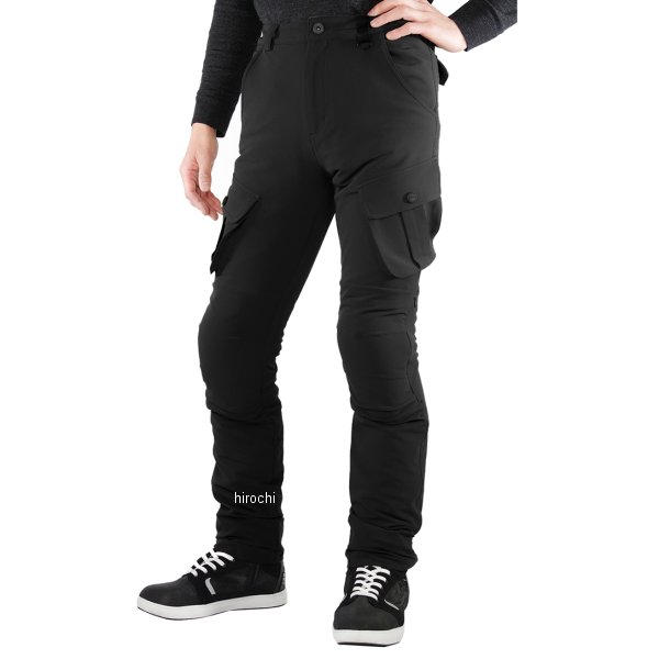 春夏モデル クールドライカーゴパンツ 黒 レディース WLサイズ