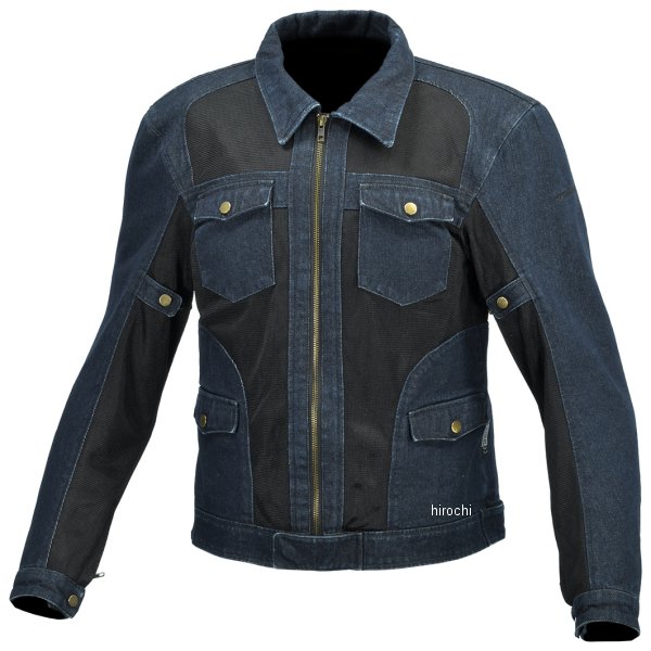 春夏モデル フィールドメッシュジャケット デニムインディゴ XLサイズ