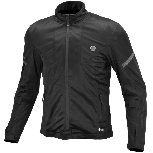 春夏モデル プロテクトフルメッシュジャケット ネオ 黒 レディース WXLサイズ