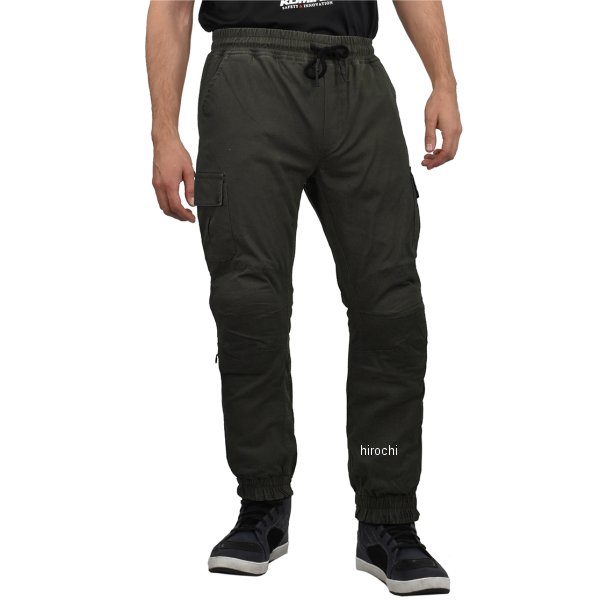 春夏モデル プロテクトコットンジョガーパンツ オリーブ 6XLBサイズ