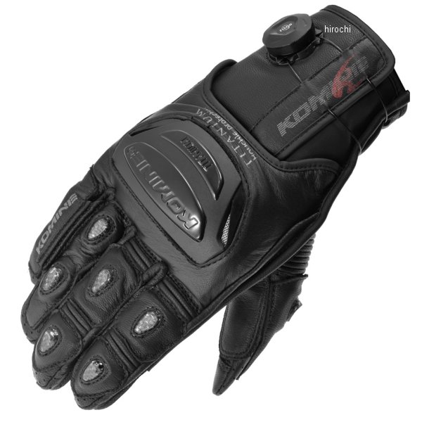 春夏モデル ダイアルフィットスポーツレザーグローブ 黒 XLサイズ