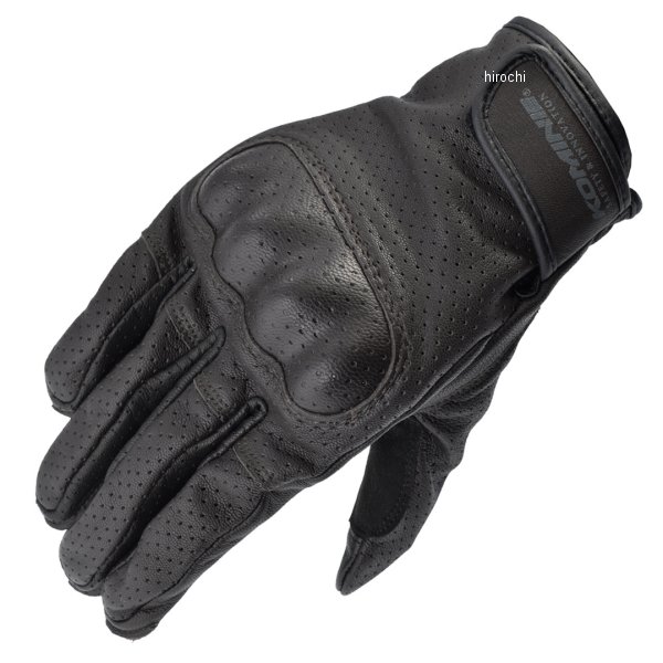 春夏モデル ベンティッドプロテクトレザーグローブ 茶 Lサイズ