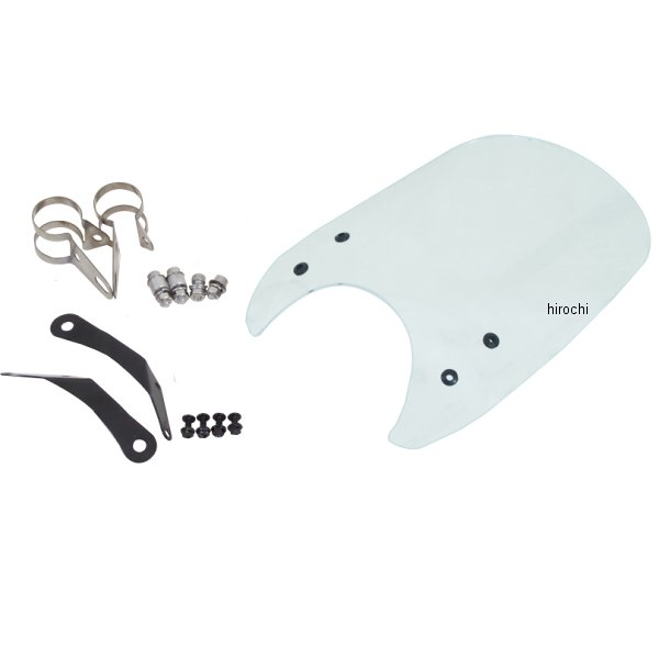 フォークマウントスクリーン ロング BOLT、SCR950 クリア