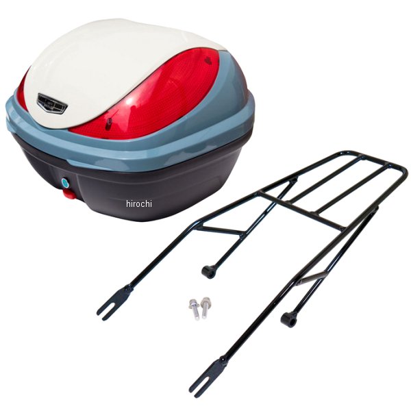 リアキャリア 32Lリアボックスセット 18年-23年 スーパーカブC125 グレー