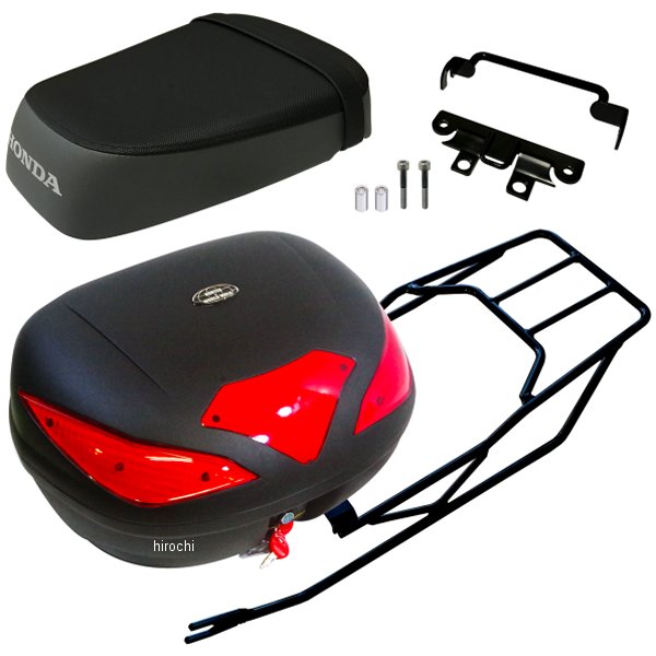 タンデムシート&キャリアボックスセット 43L 18年-21年 スーパーカブ110