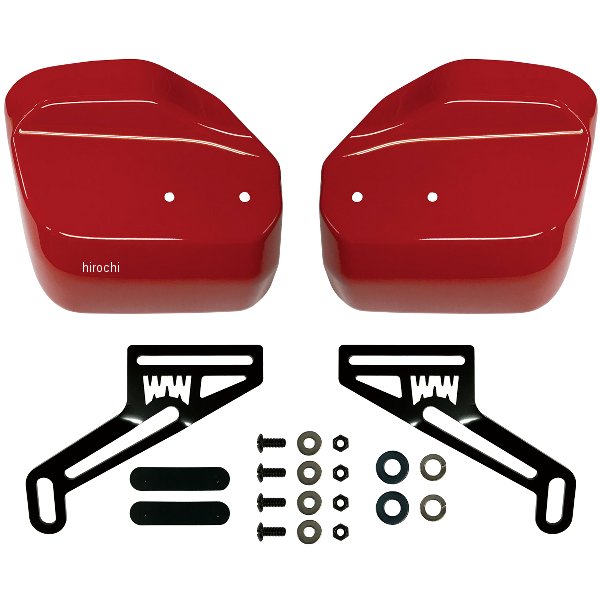 塗装大型ナックルガード 20年-23年 CT125ハンターカブ グローイングレッド