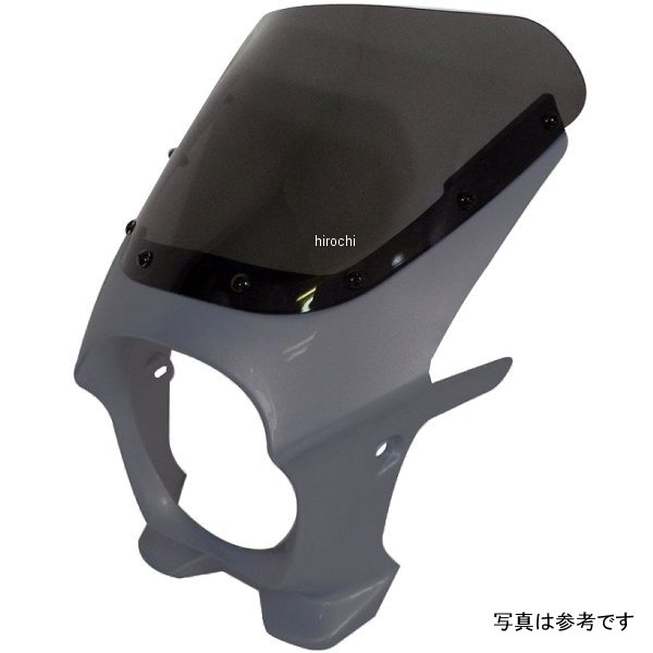 汎用ビキニカウル AERO マットビュレットシルバー/クリア