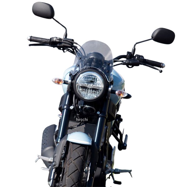 XSR125用メーターバイザー ショート・クリア