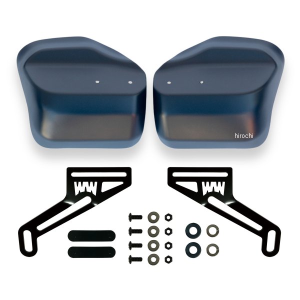 塗装大型ナックルガード クロスカブ110専用 マットジーンズブルーメタリック