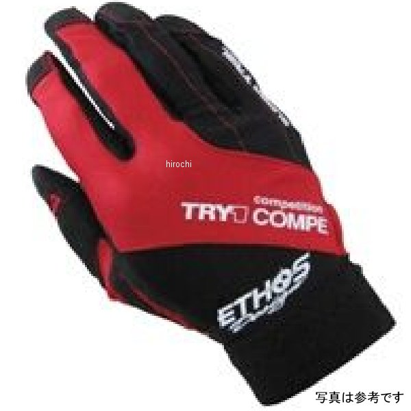 TRY-1 COMPE TR92グローブ レッド LLサイズ