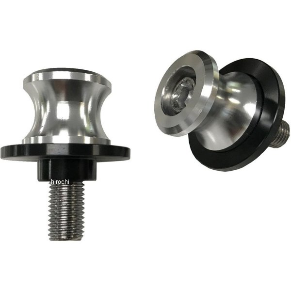 メンテナンス スタンド用 スイングアームスプール 10mm シルバー