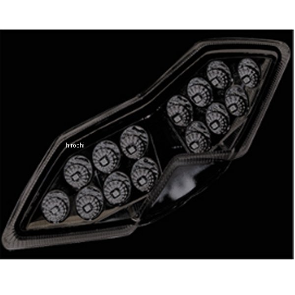 ジュエルLEDテールランプ 10年-16年 Ninja1000 ライトスモーク/クローム